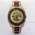 OEM Factory OEM New Steel Wood Mechanical Watch Wooden Watch